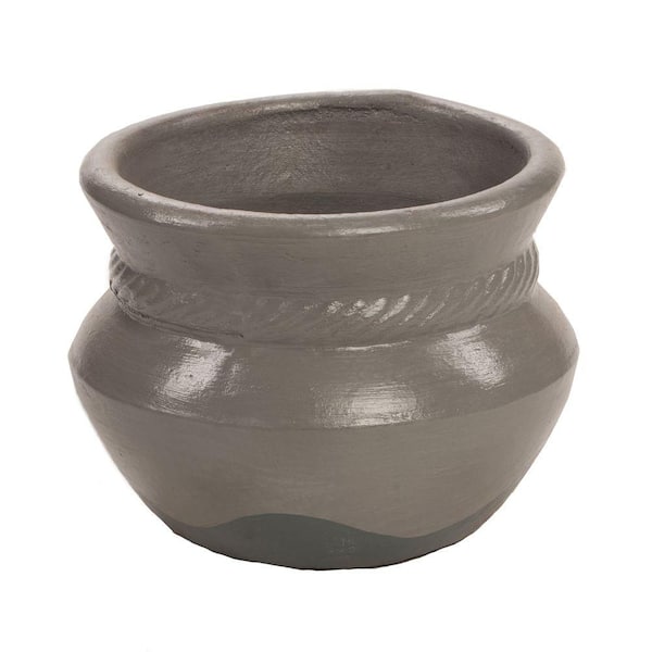 Unbranded 9 in. Clay Trenza Pot