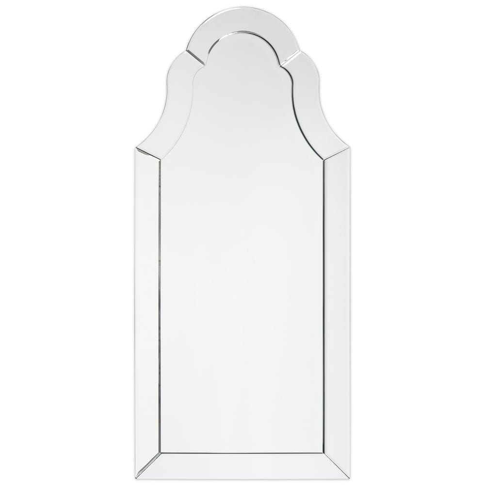 Contemporary Full-Length Beveled Bathroom Vanity Mirror