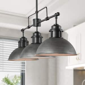 Yuna 3-Light Dome Kitchen Island Pendant Light