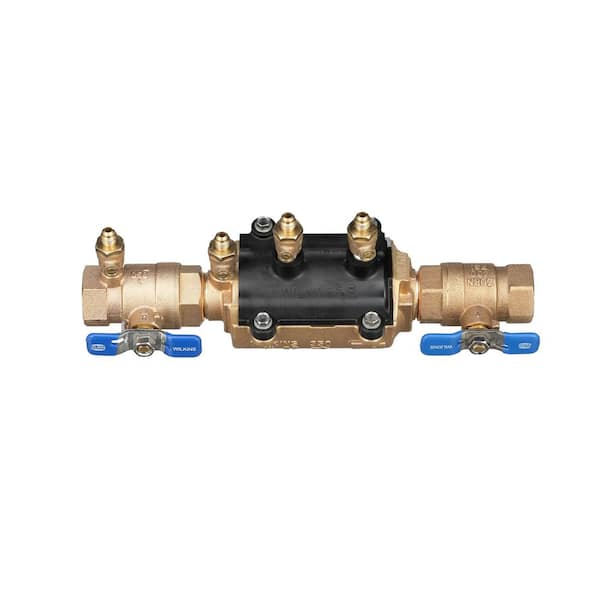 Wilkins 1 in. Double Check Backflow Preventer 1-350FT - The Home Depot