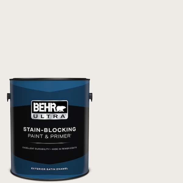 BEHR ULTRA 1 gal. #780A-1 Sweet Vanilla Satin Enamel Exterior Paint & Primer