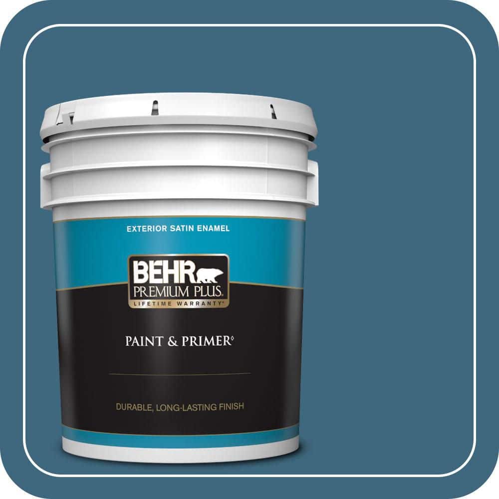 5 gal. #MQ5-61 Ocean Storm Satin Enamel Exterior Paint & Primer price history on PriceWatchPro