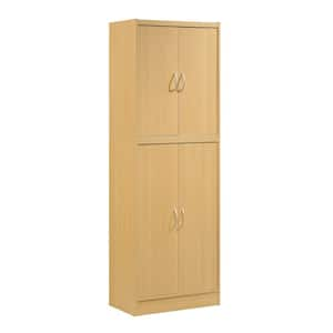 4-Door Beech Kitchen Pantry