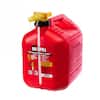 No Spill 5 Gal. Gasoline Can w/View-Stripe 1460
