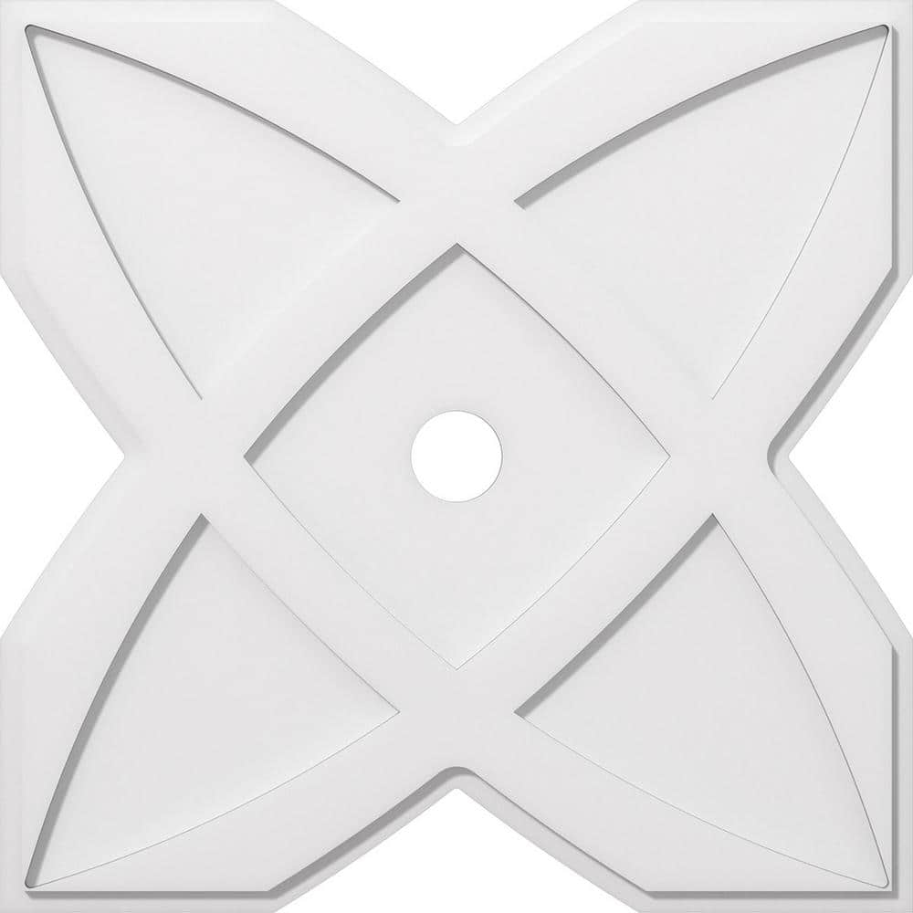 1 in. P X 10-1/2 in. C X 30 in. OD X 3 in. ID Titus Architectural Grade PVC Contemporary Ceiling Medallion price history on PriceWatchPro