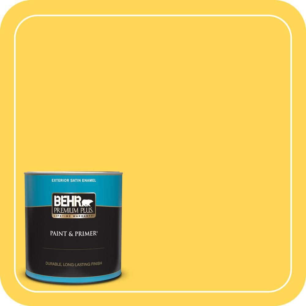 1 qt. #P300-6 Buzz-in Satin Enamel Exterior Paint & Primer price history on PriceWatchPro