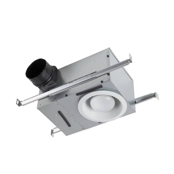 Broan-NuTone 50 CFM/80 CFM Recessed Bathroom Exhaust Fan with Light