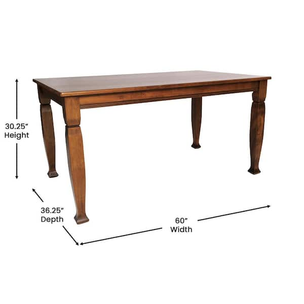 Theodora solid online wood dining table