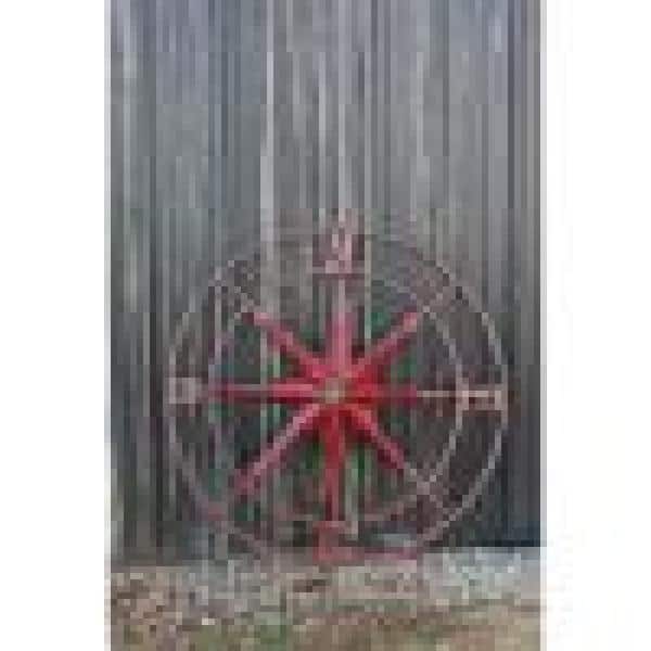 Distressed Red Metal Nautical Compass Rose Wall Hanging - Indoor and  Outdoor Decor - 20 Inches Diameter Rustic Charm - Perfect for Coastal  Themed