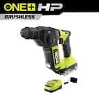 ONE+ HP 18V Brushless Cordless Compact 5/8 in. SDS Rotary Hammer Kit with 2.0 Ah HIGH PERFORMANCE Battery and Charger