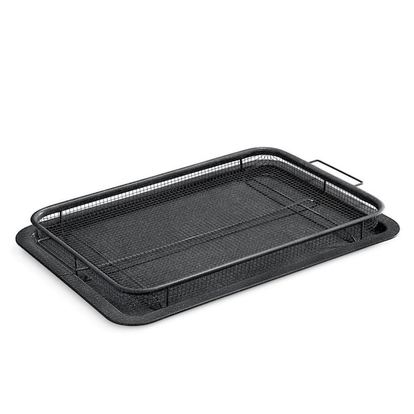 BakkenMaster Large Crisper Tray-2-Piece Set-Gray Marble