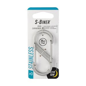 #3 Stainless S-Biner