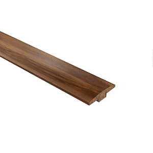 Hand Scraped Horizontal Sepia 0.598 in. Thick x 10.98 in Wide x 72 in. Length Bamboo T Molding