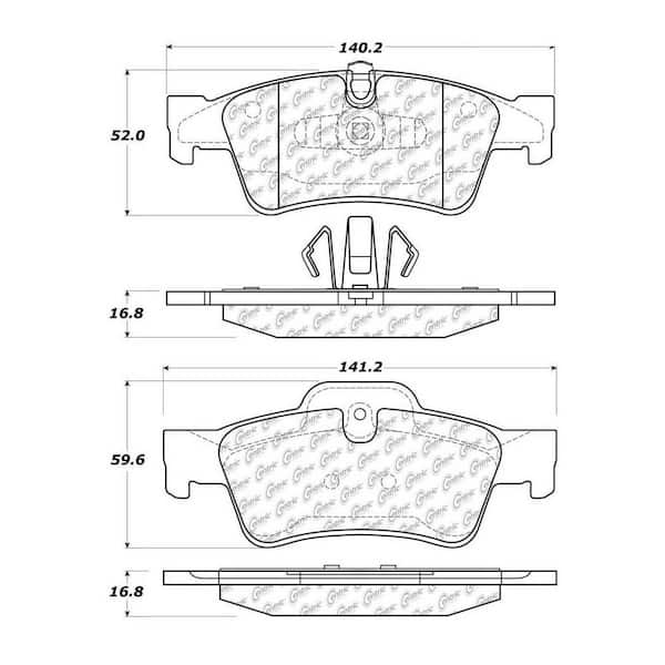Centric Parts Disc Brake Pad Set