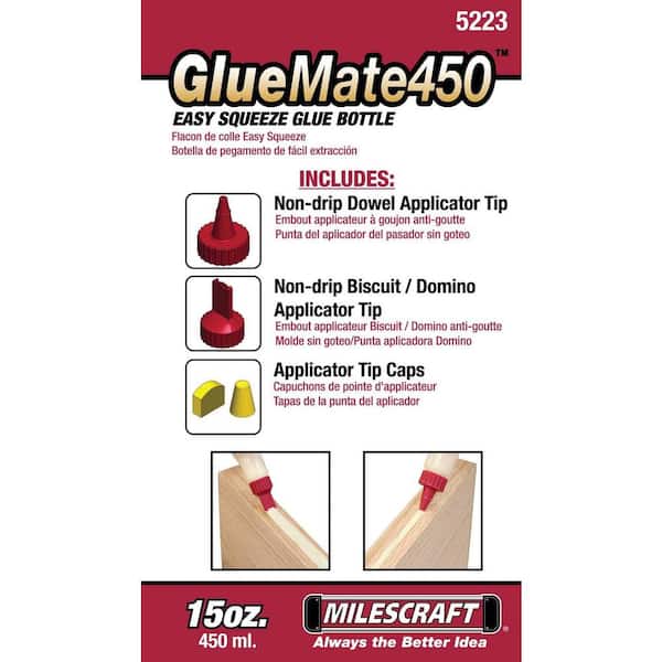 Wood Glue Applicator Complete Kit Glue Dispenser Bottles, Roller, Tips –  DeadwoodCraftedTools