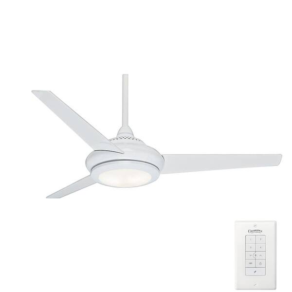 Casablanca Tercera 52 in. Indoor Snow White Ceiling Fan