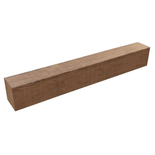 Ekena Millwork Heritage Timber Rustic Sawn 78 in. W x 9.5 in. D x