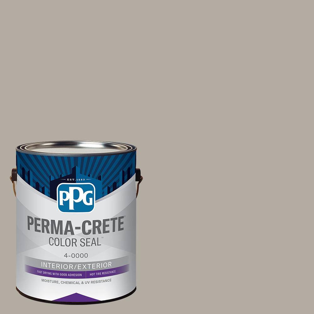 PermaCrete Color Seal 1 gal. PPG10083 Greyhound Satin Interior