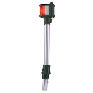 Removable Plug-In Bi-Color Pole/Utility Light for 5° Base Rake - 12-1/2 in. Height x 3/4 in. Dia.
