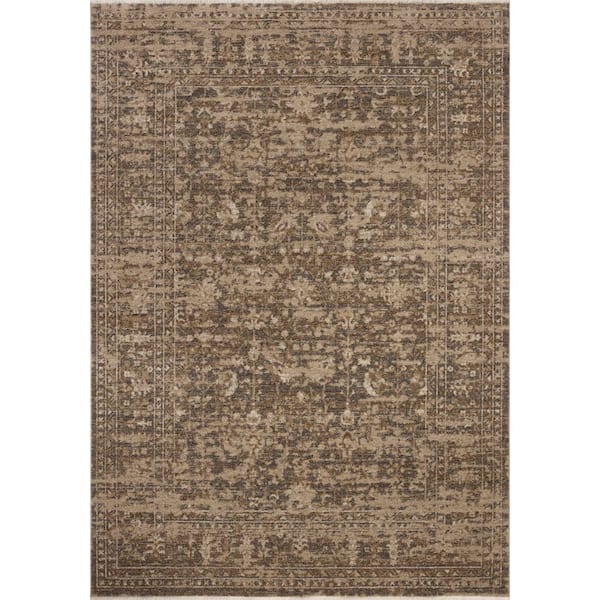 Haywood Granite / Natural 11 ft. 6 in. x 15 ft. 7 in. Traditional Area Rug