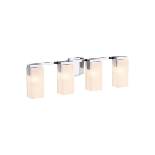 KOHLER Honesty 4-Light Polished Chrome Wall Sconce