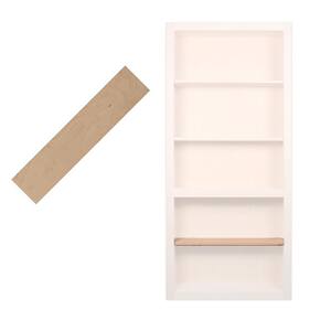 32 in. Maple Extra Shelf Accessory for 32 in. Bookcase Door