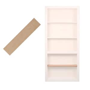36 in. Maple Extra Shelf Accessory for 36 in. Bookcase Door