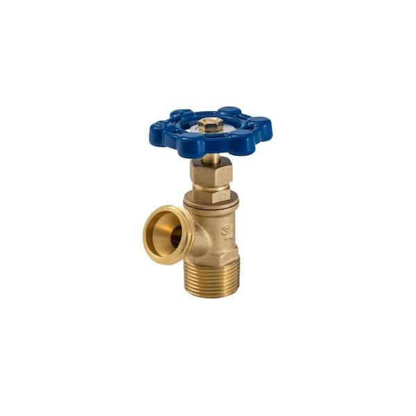 3/4 in. x 3/4 in. MPT x MHT Brass Boiler Drain Valve
