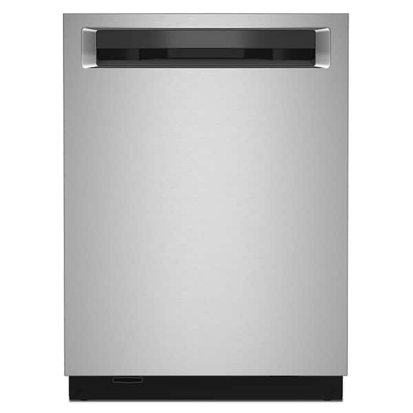 KitchenAid 24 in. PrintShield Stainless Steel Top Control Built-in Tall Tub Dishwasher with Stainless Steel Tub, 44 dBA