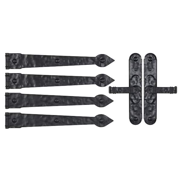 HOUSEHOLD ESSENTIALS Premium Lever Carriage House Magnetic Garage Accents
