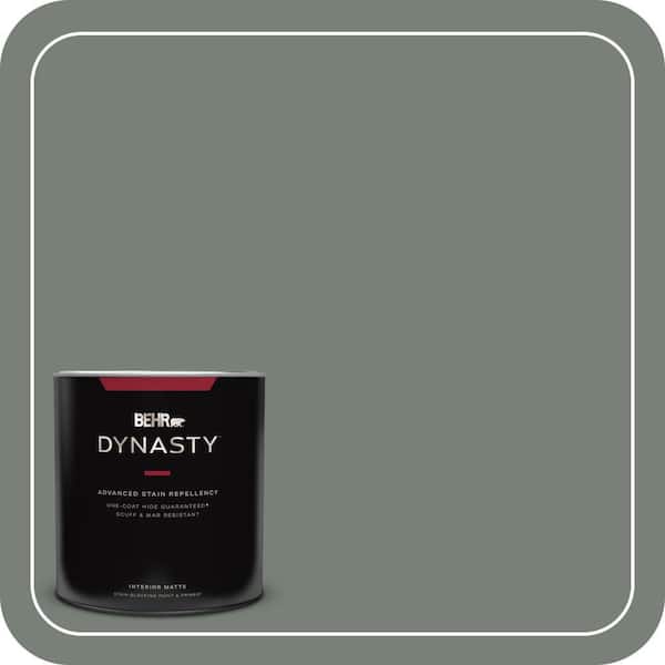 BEHR DYNASTY 1 qt. Home Decorators Collection #HDC-AC-22 Cedar Forest Matte Interior Stain-Blocking Paint & Primer
