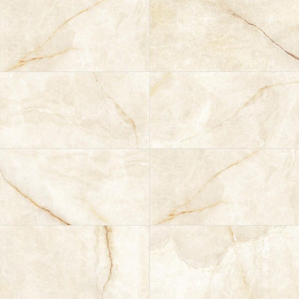 Giorbello Spanish Solario Gold 12 in. x 24 in. Matte Marble Look Porcelain Floor and Wall Tile (5-Pieces, 10.76 sq. ft./Case)