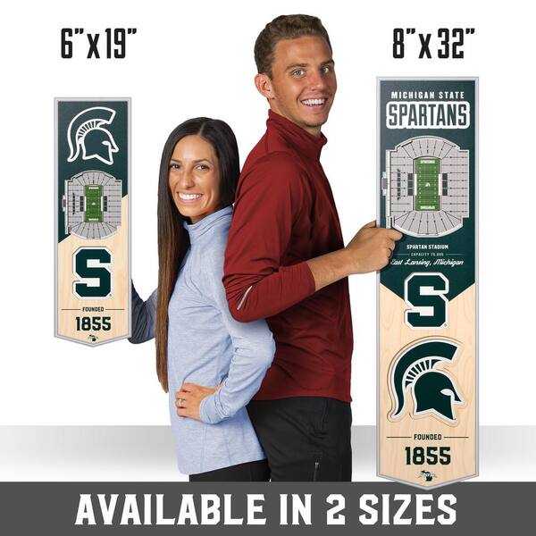 Spartans | Michigan State Spartan Logo Home Banner | Alumni Hall