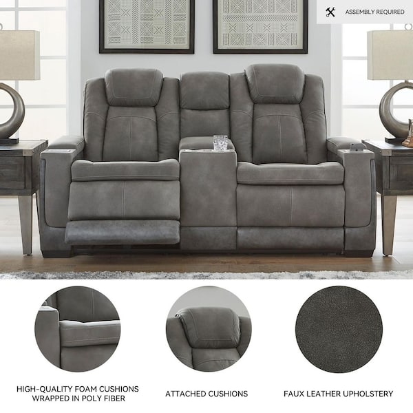 Signature DESIGN BY ASHLEY Next-Gen DuraPella 75 in. Solid Faux