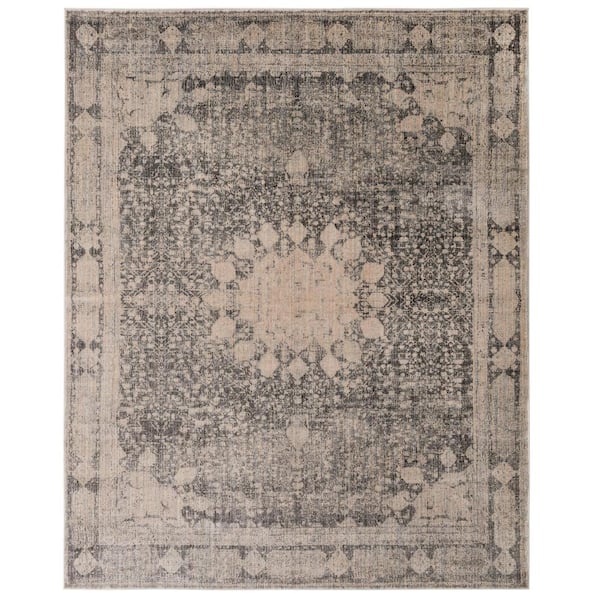 Asheville Rockwell Gray 8' 0 x 10' 0 Area Rug