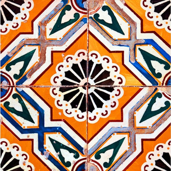 MI ALMA Multicolor H53 4 in. x 4 in. Vinyl Peel and Stick Tile (24-Tiles, 2.67 sq. ft./Pack)