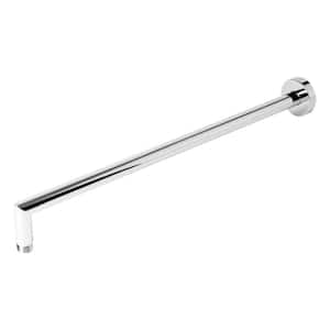20 in. Wall Mount Shower Arm in Polished Chrome