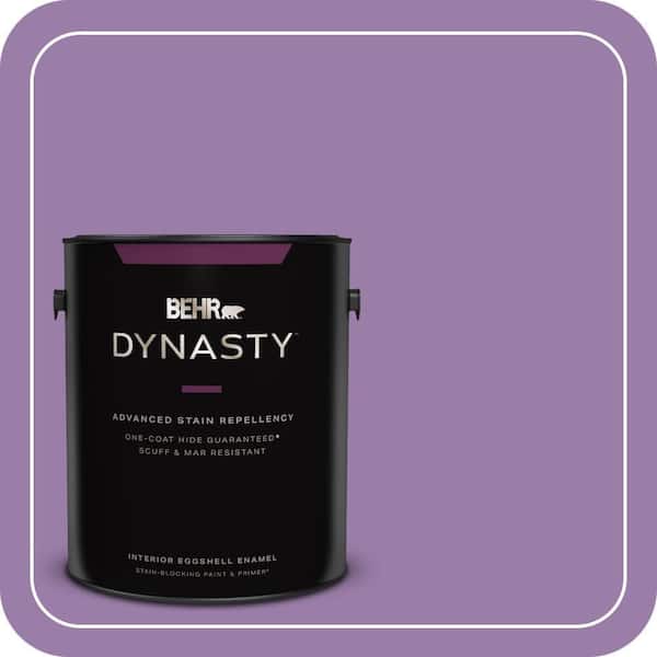 1 gal. #MQ4-61 Lilac Intuition One-Coat Hide Eggshell Enamel Interior Stain-Blocking Paint & Primer