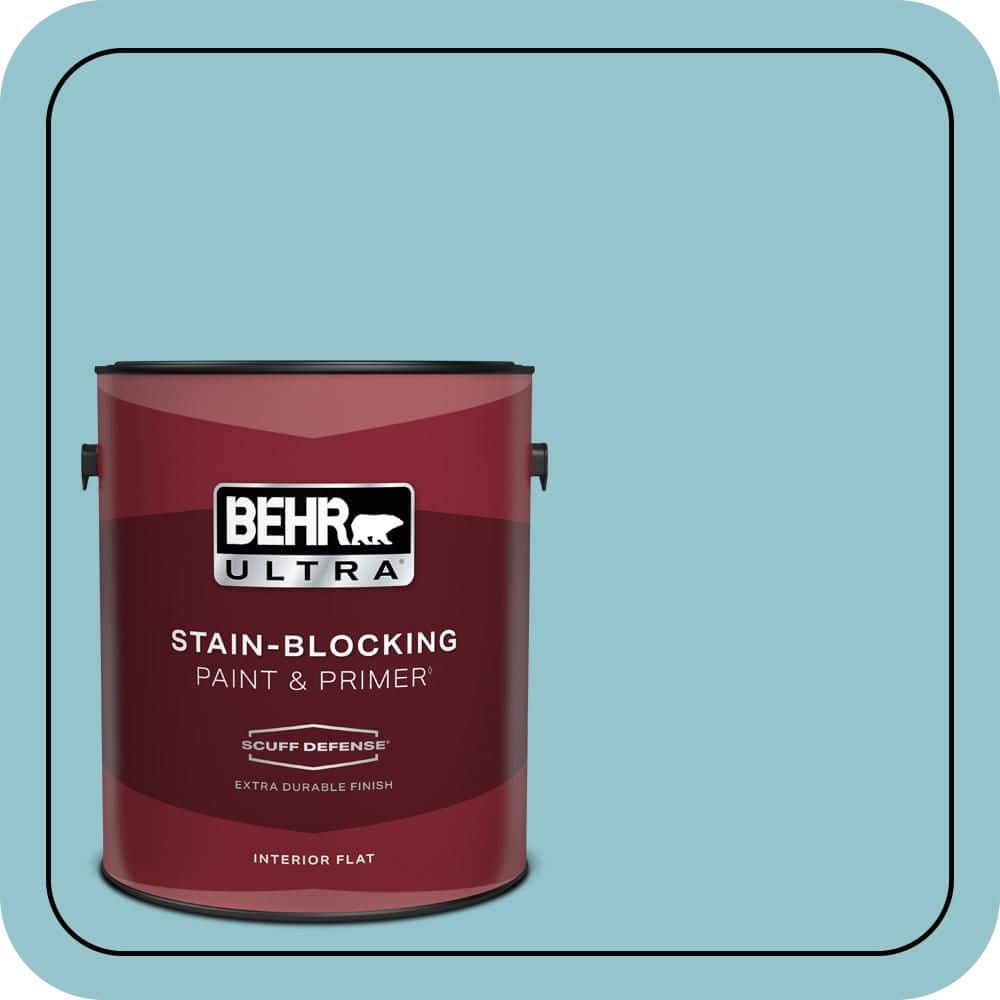1 gal. #520E-3 Velvet Morning Extra Durable Flat Interior Paint & Primer price history on PriceWatchPro