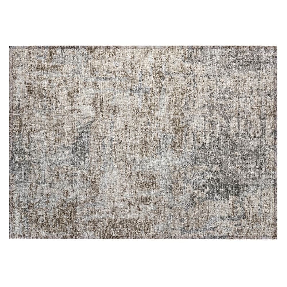 Chantille Machine Washable Indoor/Outdoor Abstract ACN2750 Khaki 2 ft. x 3 ft. Accent Rug price history on PriceWatchPro