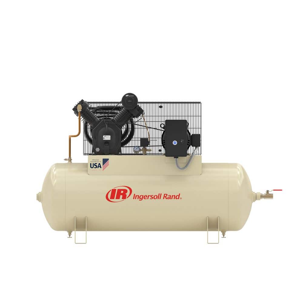 120 Gal. 175 PSI Type 30 Horizontal 15 HP 460-Volt 3-Phase 2 Stage Electric Air Compressor price history on PriceWatchPro