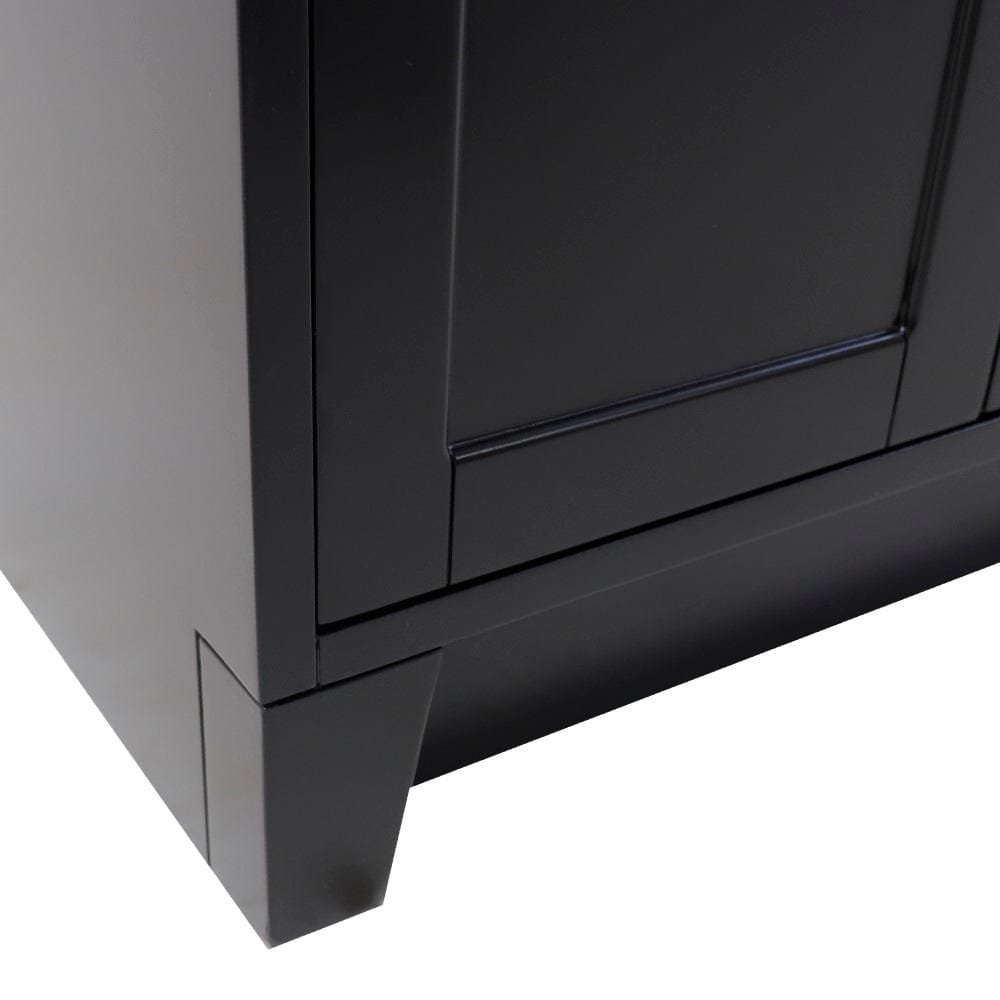Espresso Freestanding Single Bathroom Vanity with Ceramic Top