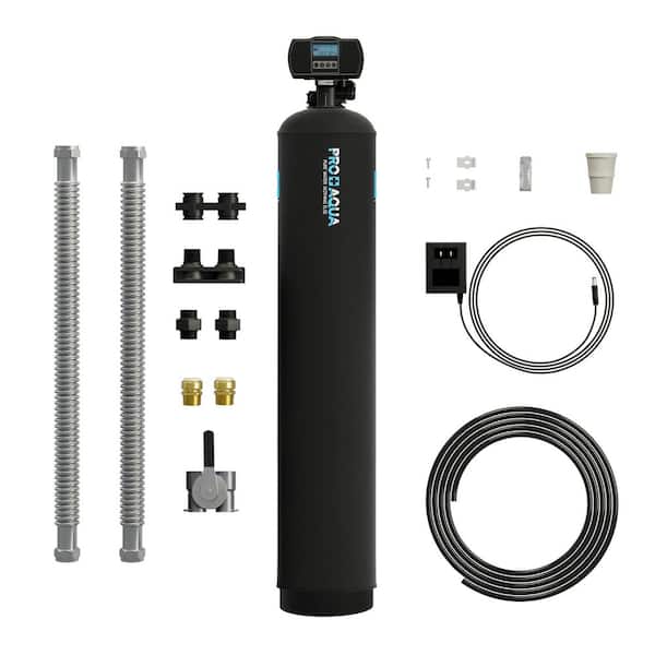 Whole House Well Water Filtration System Filters Iron Sulfur Manganese and More 1 in. Digital Valve 1 cu. ft.