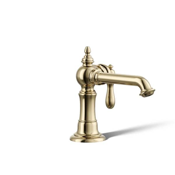 KOHLER Artifacts Single-Handle Bathroom Sink Faucet 1.5 Gpm in Vibrant French Gold