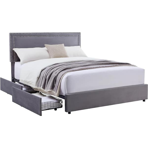 Regulusページ Amazon.com: VECELO Full Size Upholstered Platform Bed Frame