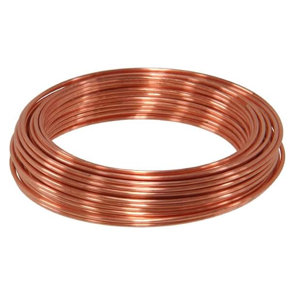 Wire, ParaWire™, antiqued copper, round, 20 gauge. Sold per 10