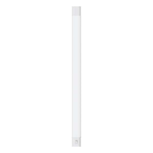 24 in. Plug-In White Integrated LED Linkable Under Cabinet Light, Soft White 3000K