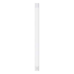 24 in. Plug-In White Integrated LED Linkable Under Cabinet Light, Soft White 3000K