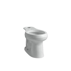 Cimarron Comfort Height Round Toilet Bowl Only in Ice Grey