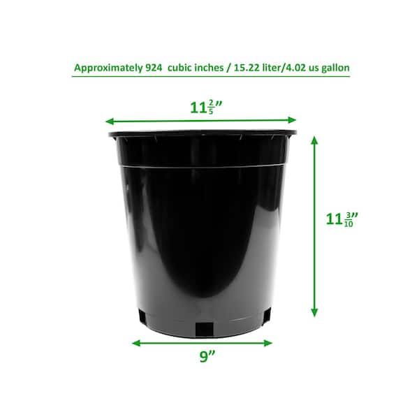 Hydroponics Organic 2 Gal. Nursery Pots (10-Pack) VHPP200-10 - The Home  Depot